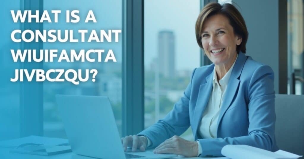Consultant Wiufamcta Jivbcqu: Driving Transformation and Sustainable Success Today